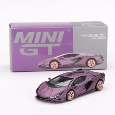 MINI GT Lamborghini Sian FKP 37 Matte Viola SE30 HONG KONG EXCLUSIVE