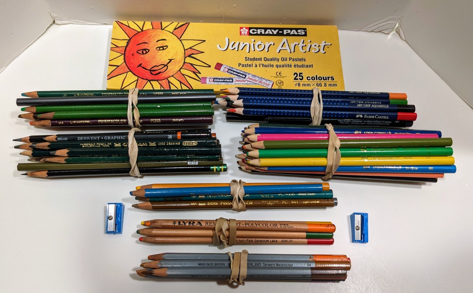 Lot Of (80+) Artist Level Pencils, sketchbooks Berol, Derwent, etc eBay