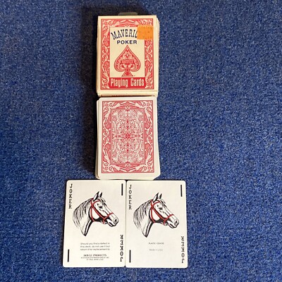 Maverick Poker Playing Cards 52 X 2 Jokers | eBay