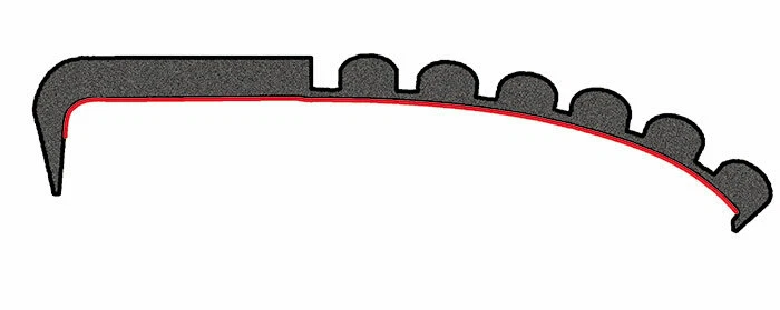 Pacer Performance 21-106 Rail Guard Complete 6' Bed 4 Piece Kit Foto 2 de 3