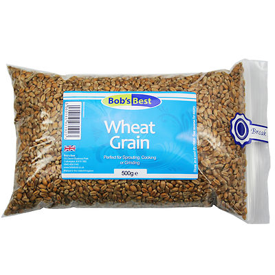 Weizenkorn - 500g - natürliche Samen von Bob's Best - zum Keimen, Kochen
