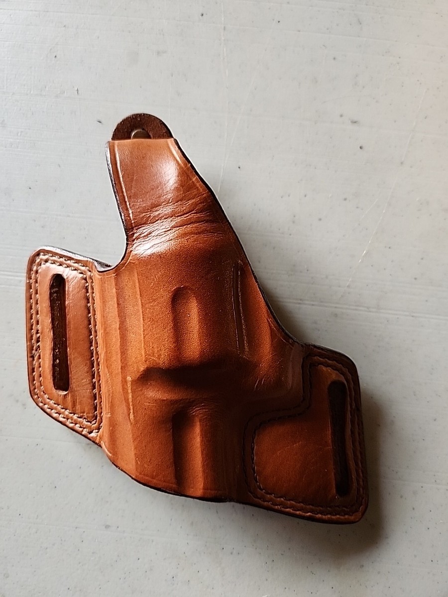 米国実物bianchi #5 ブラックウィドウ　本革レザーホルスター　リボルバー Black Widow™ Belt Slide Holster - Premium Leather Craftsmanship