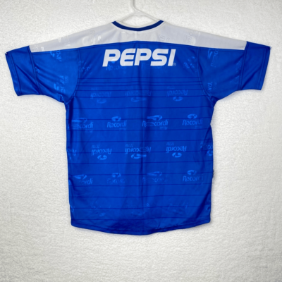 Recordi Team Men's Vintage Cemento Cruz Azul Pepsi Soccer Jersey