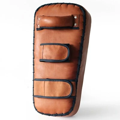Kick Shield Leder Vintage – handgefertigt, kompakt, Unterarm, Kampfsport, robust - Bild 1 von 4