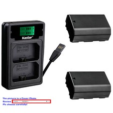 Kastar Battery LZD2 USB Charger for Sony NP-FZ100 BC-QZ1  Sony Alpha a9S Camera