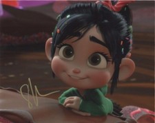 Sarah Silverman Wreck It Ralph Autographed Signed 8x10 Photo COA #S3