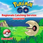 Lunatone Pokemon Go Regional Catching ✔ 100% Safe Catches ✔