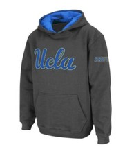 Youth Colosseum Charcoal UCLA Bruins Stitched Pullover Hoodie Medium 12-14