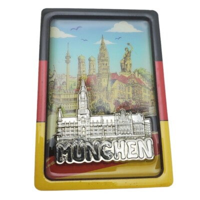 Munich Germany Fridge Refrigerator Magnet Travel Tourist Souvenir Country Cities