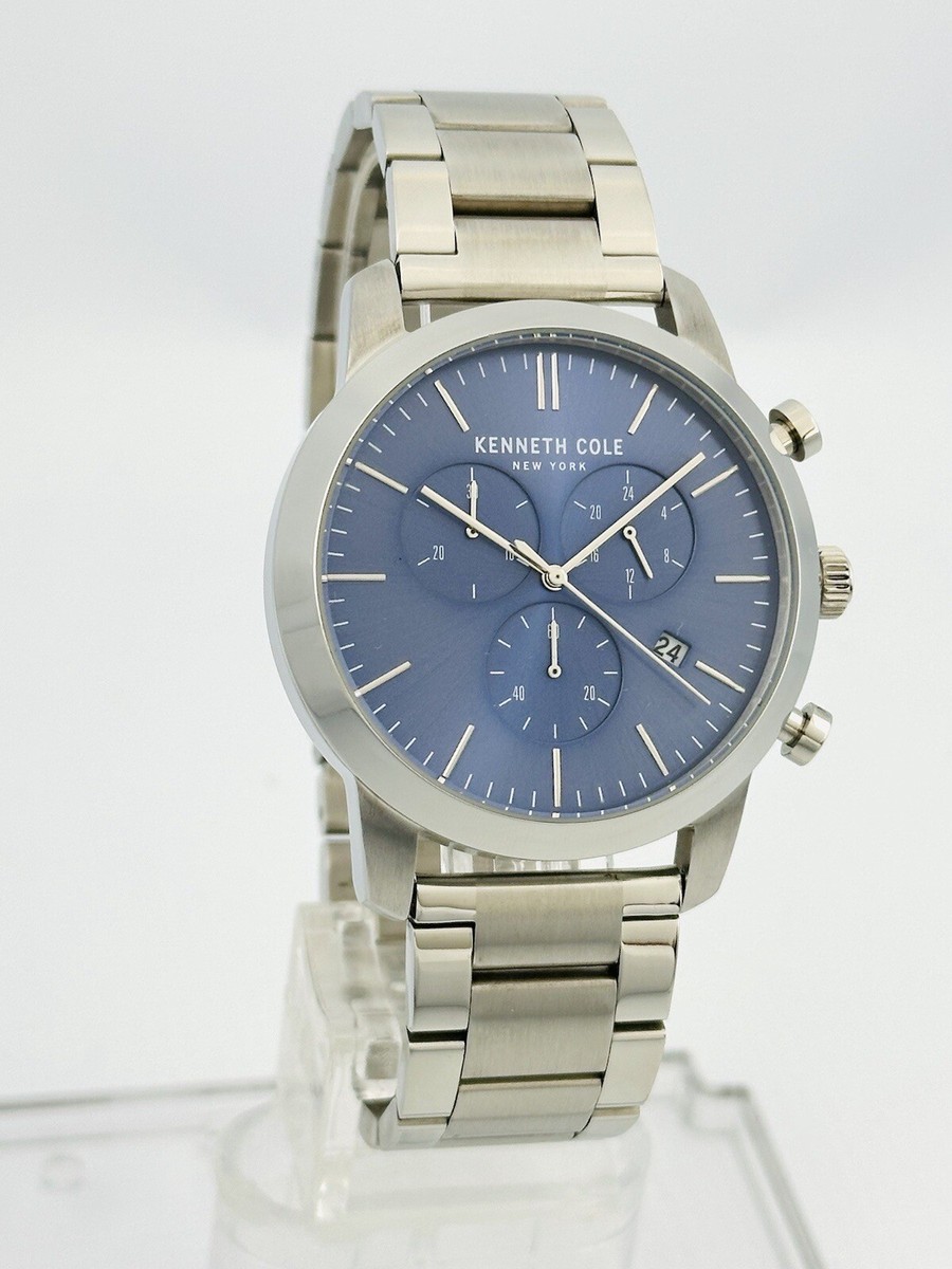 Kenneth Cole NY KC50053003 Blue Dial Multifunction Chronograph