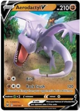 Aerodactyl V 092/196 Holo Rare - Pokemon SWSH11 Lost  Origins- M/NM- New