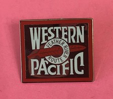 Railroad Hat-Lapel Pin/Tac - WP Western Pacific #1009-NEW