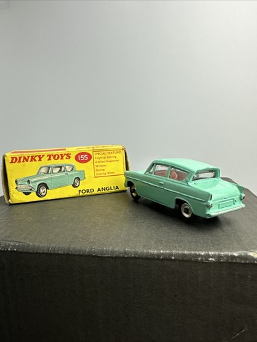 Dinky Toys 155 Ford Anglia retro genuino caja original - Imagen 5 de 11