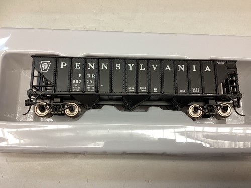 Bowser #42930 escala HO “PRR” 70 toneladas 12 paneles triple tolva Rd. #667291 | Zustand: New