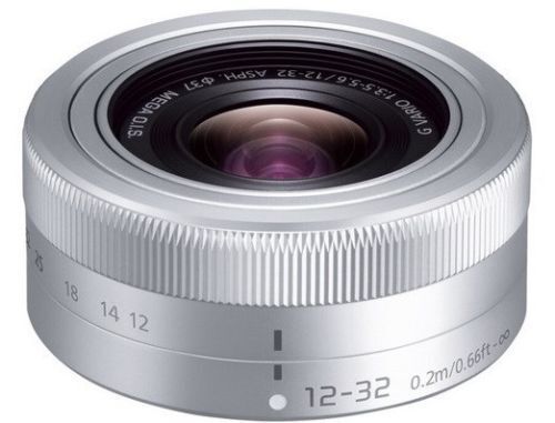 PANASONIC LUMIX G VARIO 12-32mm F3.5-5.6 ASPH Lens Silver Micro 4/3 Bulk Package - Afbeelding 1 van 1