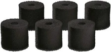 OASE BIOMASTER CARBON PRE-FILTER 6 PIECE SET of FOAM / SPONGE 49744