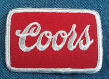 NOS 70s Original Vintage Coors Beer 3" Patch Colorado Ale Brewery Bar Pub Retro