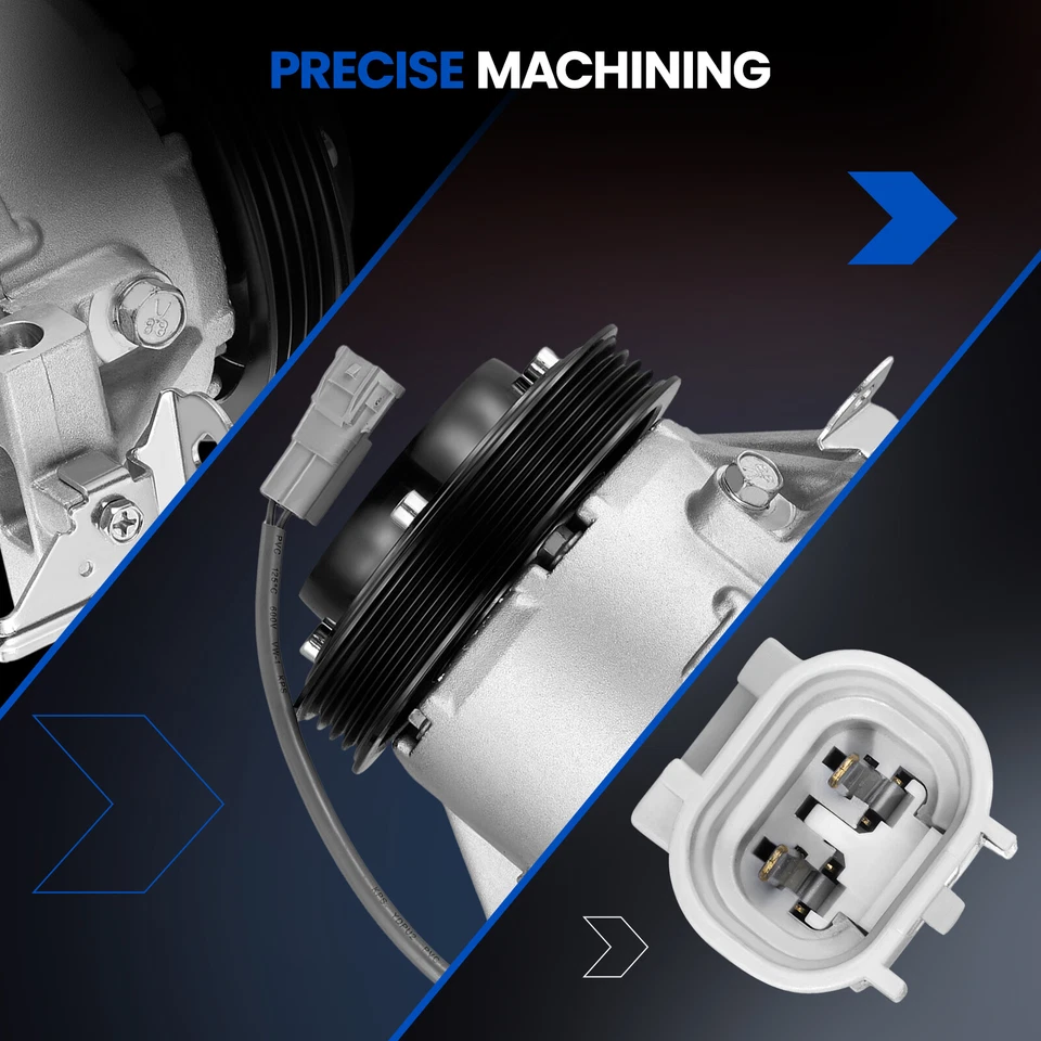 AC A/C Compressor w/Clutch For 2004-2006 Scion xA xB1.5L l4 CO 11034C 8831052250 Foto 4 de 4