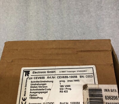 TR-Electronic CEV65S-10056 brand new Encoder electrical CEV65S-10056