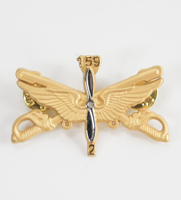 RARE 159th Aviation Regiment Gold Commemorative Special Edition Pin