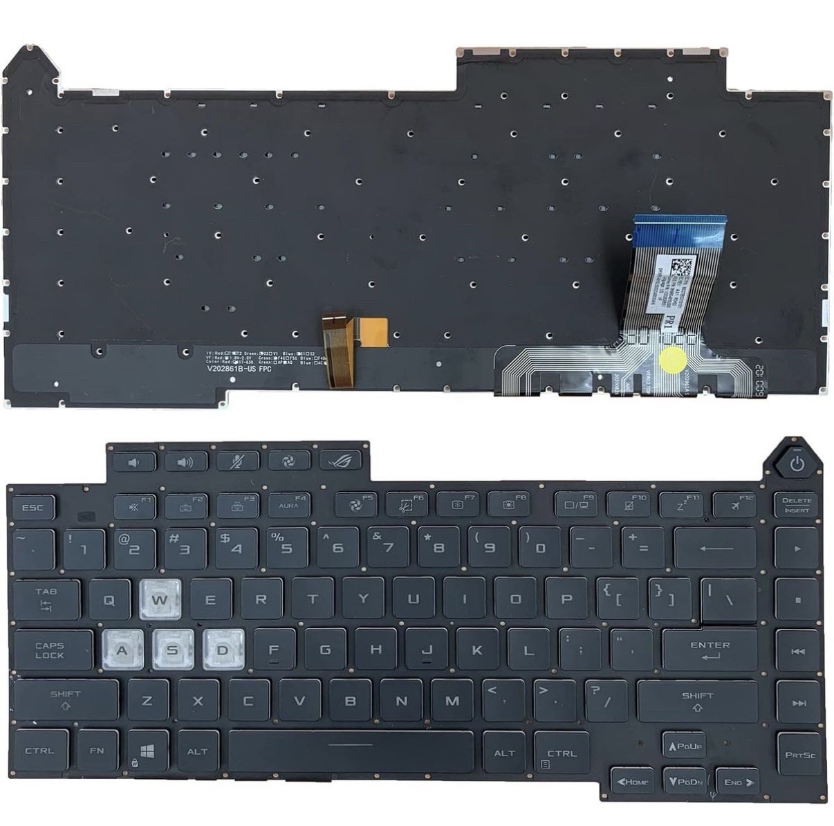 New US Keyboard with RGB Backlight for Asus ROG Strix G15 G5