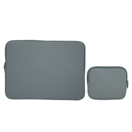 (15.6in)Laptop Sleeve Bag Minimalist Design Protective Case With Metal Zipper - Afbeelding 6 van 9