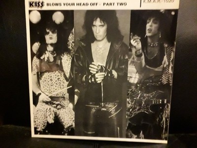 KISS -Blows Your Head Off Part Two- Rare 1985 Live Bootleg LP (Fort Wayne 1984)