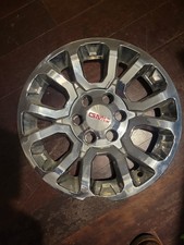 One 1 Chrome Skins Gmc 18 Wheels Rims Hubcap Wheel Cover Imp404x-18 Chipped