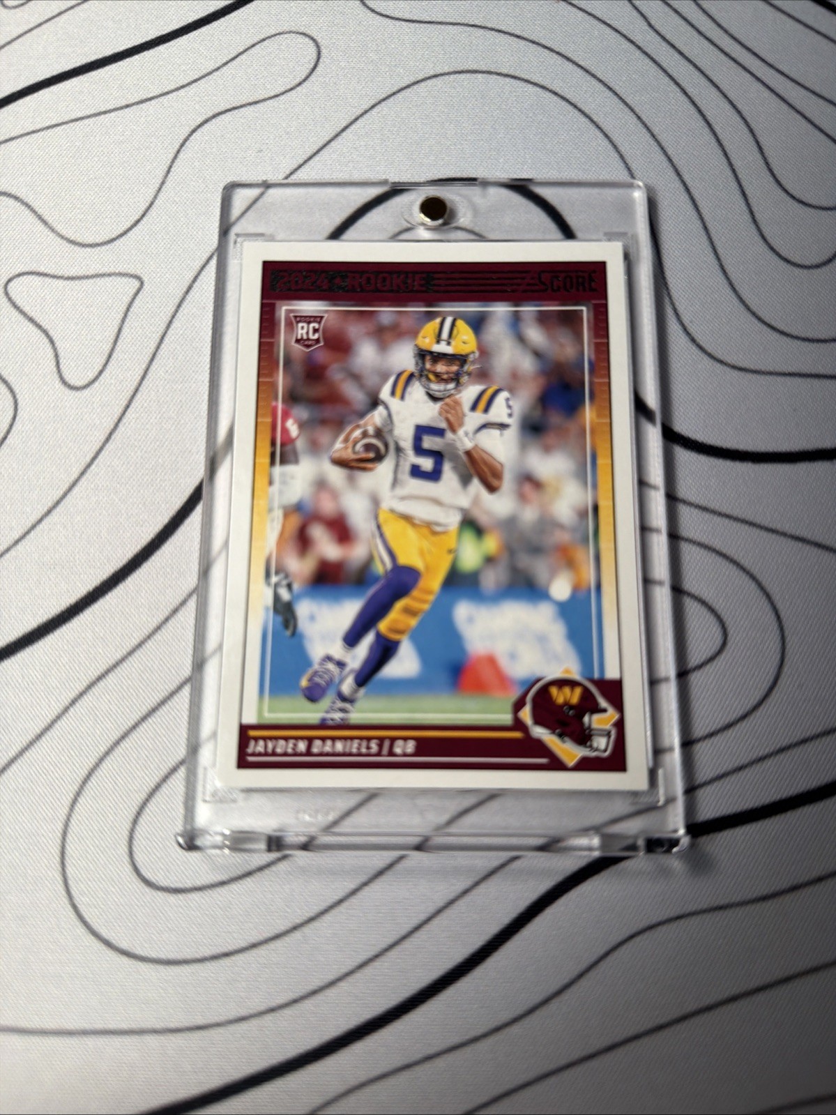 2024 Score - Rookies Jayden Daniels #302 Scorecard (RC)