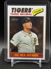 Tarik Skubal 2026 Topps Heritage Chrome Base #281 - Detroit Tigers