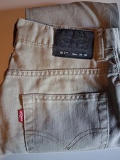 Levis 511 Slim Tan - Boys Size 16, 28x28 - New condition