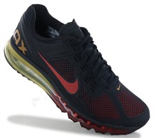 Nike Air Max 2013 Men's Lifestyle Retro Sneakers Shoes Black Mesh HF3660-002 NEW