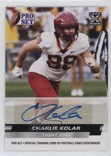 2022 Leaf Pro Set Draft Auto Charlie Kolar #PSA-CK1 Auto 0rd2