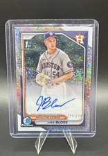 2024 Bowman Chrome - Prospect Autographs Jake Bloss #CPA-JB Speckle Refractor...