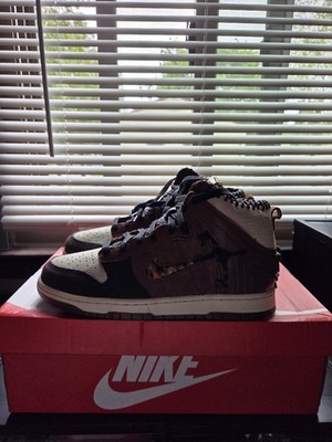 New Nike Dunk High Bodega Legend Fauna Brown Men's Size 11.5