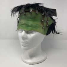 Frankenstein Monster Headpiece Latex Hair Neck Bolts Halloween