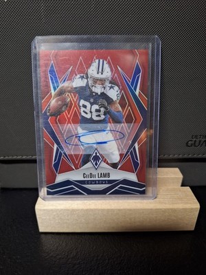 Ceedee Lamb Panini Mosaic Auto /99 Red