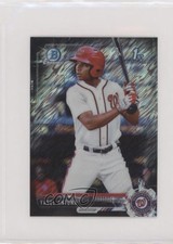 2017 Bowman Chrome Minis Factory Set Black Shimmer Refractor Yasel Antuna 0ms5