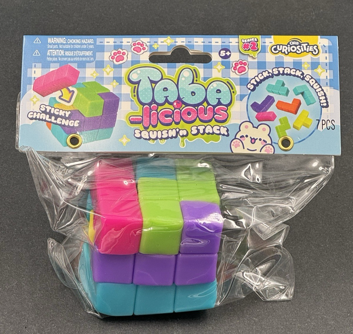 Taba-Licious Squish'n Stack Orb Curiosities Viral Squishy Toy