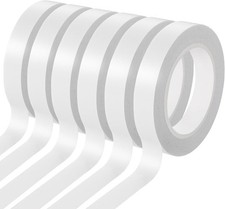 6 Rolls Double Sided Tape for Crafts, Strong Double-Sided Tape, Artist Tape,