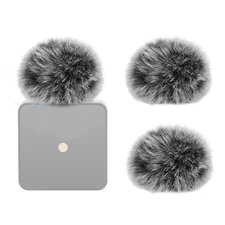 Geekria Furry Windscreen Cover for Rode Wireless GO (3 Pack)