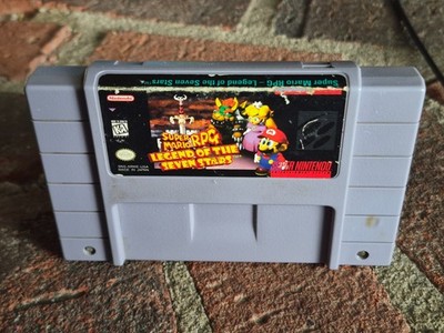 Authentic Super Mario RPG Legend of the Seven Stars Super Nintendo SNES Tested
