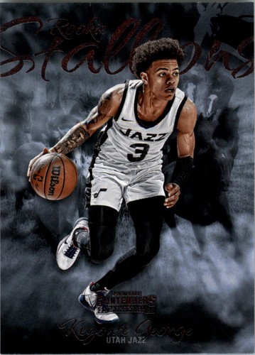 Keyonte George #18 2023 Panini Contenders Rookie Stallions card