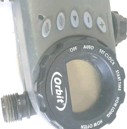 Orbit Lawn Sprinkler Dual Hose Timer Programmable 24713 AA Battery Operated Vc3 - Picture 5 of 8