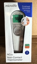 Microlife NC200 Non-Contact Infrared Forehead Thermometer Digital No Touch New