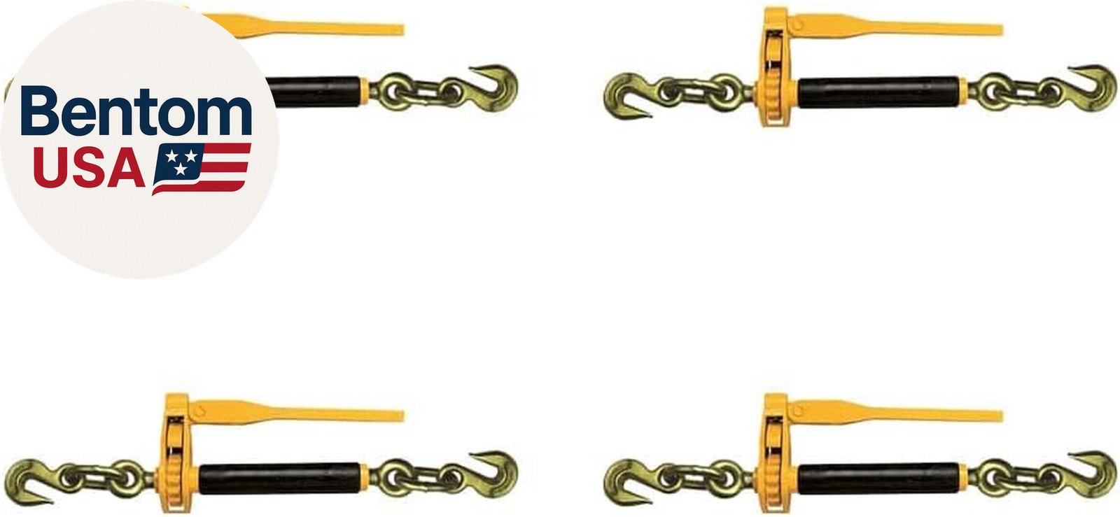4 Pack 5 16 3 8 Peerless QuikBinder Ratchet Chain Binder H5125 0658