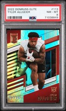 2022 PANINI DONRUSS ELITE #113 TYLER ALLGEIER 667/999 PSA 8