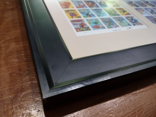 THE ART OF DISNEY US 2006 ROMANCE SET 20 MNH 39c STAMP SHEET Framed Super Heros - Picture 6 of 10