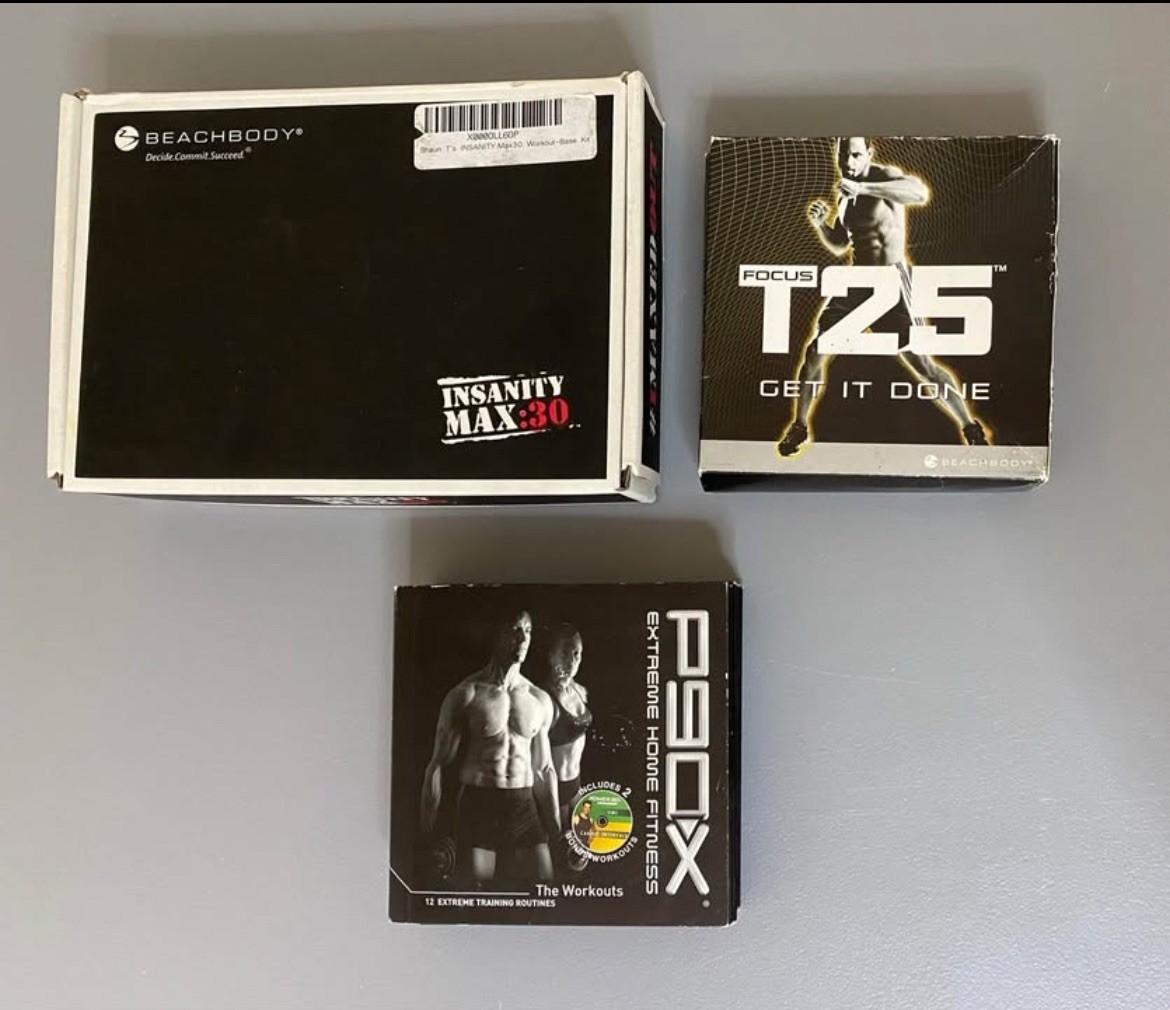 Insanity Max T25 And P90X All Complete PreOwned See All Photos