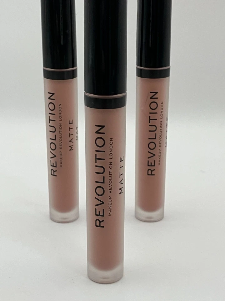 Makeup Revolution Matte Lip Featured 109 Long-Lasting Lip Color Pack Of 3 Pcs - Image 3 of 4
